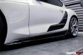 DarwinPRO 2019-UP Toyota GR Supra (J29 & DB) A90 A91 BKSS Style Carbon Fiber Side Skirts - image 6