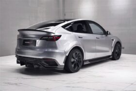 DarwinPRO 2020-2024 Tesla Model Y IMPII Performance Part Carbon Fiber Rear Bumper - image 1