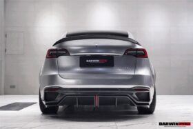 DarwinPRO 2020-2024 Tesla Model Y IMPII Performance Part Carbon Fiber Rear Bumper - image 2