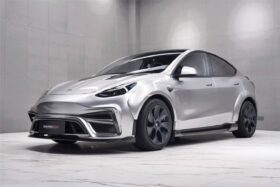 DarwinPRO 2020-2024 Tesla Model Y IMPII Performance Carbon Fiber Side Skirts - image 1