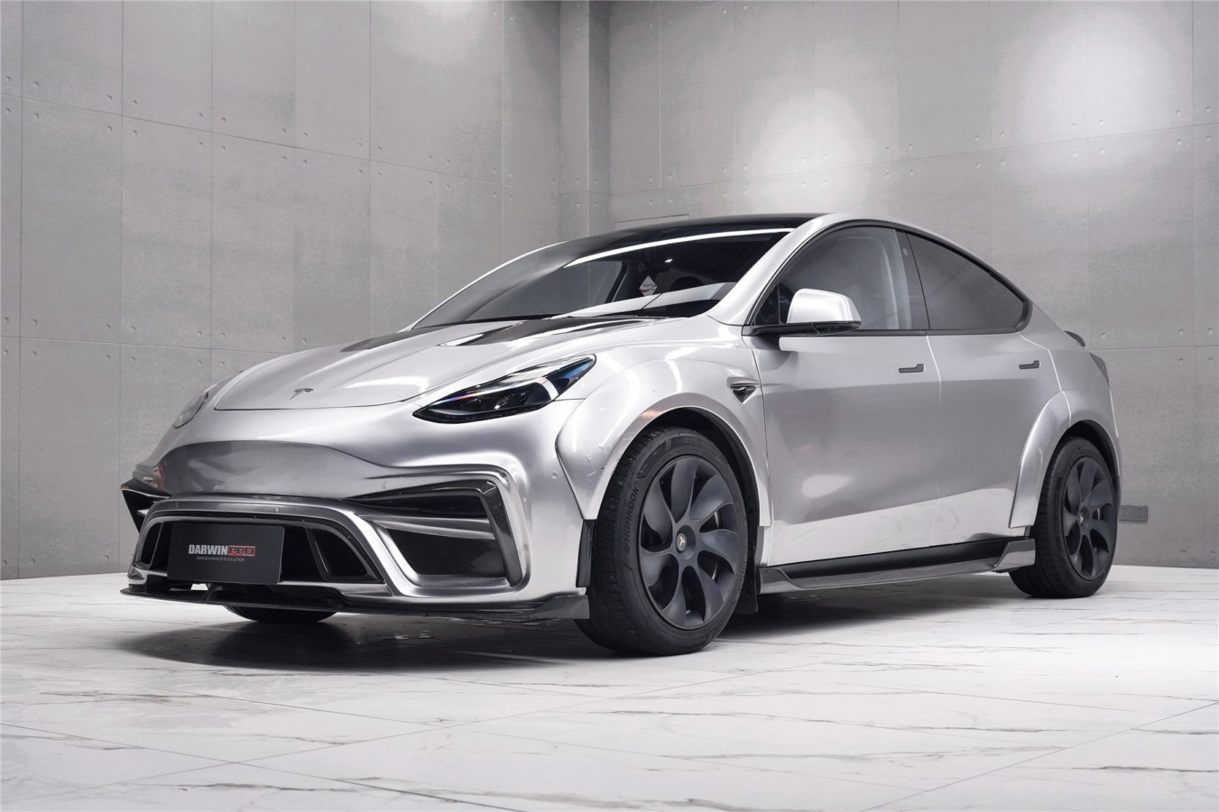DarwinPRO 2020-2024 Tesla Model Y IMPII Performance Carbon Fiber Side Skirts