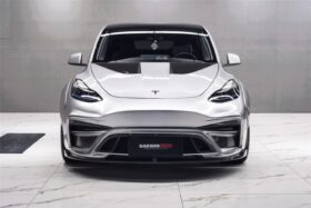 DarwinPRO 2020-2024 Tesla Model Y IMPII Performance Part Carbon Fiber Front Bumper - image 2