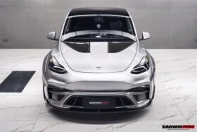 DarwinPRO 2020-2024 Tesla Model Y IMPII Performance Part Carbon Fiber Front Bumper - image 3