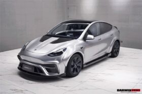 DarwinPRO 2020-2024 Tesla Model Y IMPII Performance Part Carbon Fiber Front Bumper - image 4