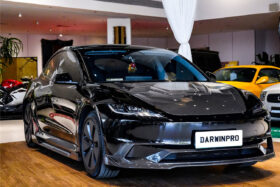 DarwinPRO 2024-2026 Tesla Model 3 Highland RWD AWD Carbon Fiber IMP Design Body Kit - image 9
