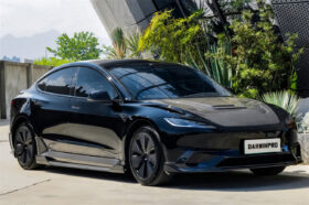 DarwinPRO 2024-2026 Tesla Model 3 Highland RWD AWD Performance Carbon Fiber IMP Design Hood - image 9