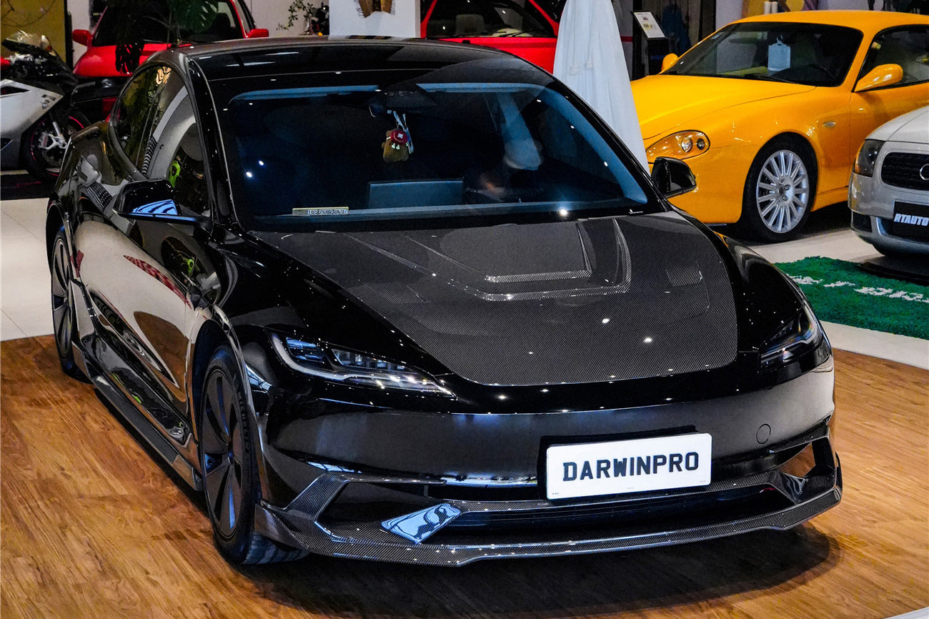 DarwinPRO 2024-2026 Tesla Model 3 Highland RWD AWD Performance Carbon Fiber IMP Design Hood