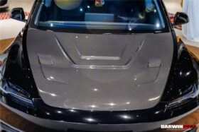 DarwinPRO 2024-2026 Tesla Model 3 Highland RWD AWD Performance Carbon Fiber IMP Design Hood - image 3