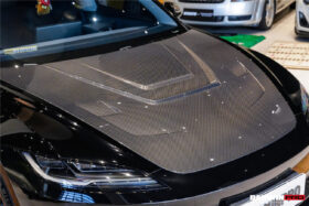 DarwinPRO 2024-2026 Tesla Model 3 Highland RWD AWD Performance Carbon Fiber IMP Design Hood - image 2