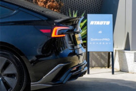 DarwinPRO 2024-2026 Tesla Model 3 Highland RWD AWD PERFORMANCE Carbon Fiber IMP Design Rear Diffuser - image 5