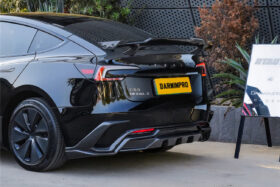 DarwinPRO 2024-2026 Tesla Model 3 Highland RWD AWD PERFORMANCE Carbon Fiber IMP Design Rear Diffuser - image 4