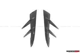 DarwinPRO 2019-UP Toyota GR Supra (J29 & DB) A90 A91 BKSS Style Carbon Fiber Front Bumper Vents - image 10