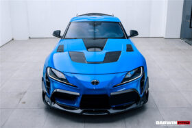 DarwinPRO 2019-UP Toyota GR Supra (J29 DB) A90 A91 BKSSII Style Carbon Fiber Hood - image 9