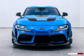 DarwinPRO 2019-UP Toyota GR Supra (J29 DB) A90 A91 BKSSII Style Carbon Fiber Hood - image 10