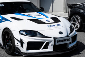 DarwinPRO 2019-UP Toyota GR Supra (J29 & DB) A90 A91 BKSSII Style Partial Carbon Fiber Front Bumper - image 10