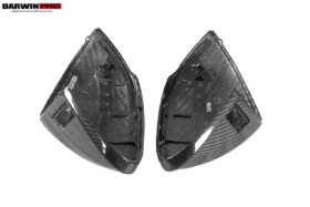 DarwinPRO 2018-2025 Lamborghini URUS Convert 2023 Performante Dry Carbon Fiber Mirror Housing with BSA holes Replacement - image 10