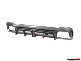 DarwinPRO 2019-UP Audi RS6 Avant C8 & RS7 Quattro BKSS Style Rear Diffuser - image 6