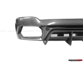 DarwinPRO 2019-UP Audi RS6 Avant C8 & RS7 Quattro BKSS Style Rear Diffuser - image 7
