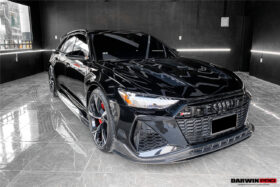 DarwinPRO 2019-UP Audi RS6 Avant C8 & RS7 Quattro BKSS Style Front Lip - image 7