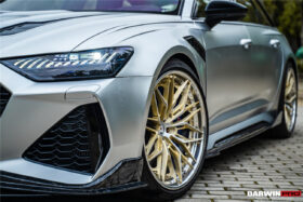 DarwinPRO 2019-UP Audi RS6 Avant C8 & RS7 Quattro IMP Performance Side Skirts Under Board - image 8