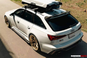 DarwinPRO 2019-UP Audi RS6 Avant C8 BKSS Style Roof Spoiler - image 2