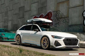 DarwinPRO 2019-UP Audi RS6 Avant C8 & RS7 Quattro BKSS Style Front Lip - image 6