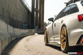 DarwinPRO 2019-UP Audi RS6 Avant C8 & RS7 Quattro BKSS Style Side Skirts - image 3