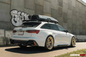 DarwinPRO 2019-UP Audi RS6 Avant C8 & RS7 Quattro BKSS Style Side Skirts - image 4
