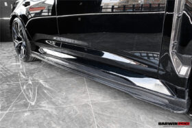 DarwinPRO 2019-UP Audi RS6 Avant C8 & RS7 Quattro BKSS Style Side Skirts - image 8