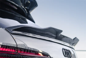 DarwinPRO 2019-UP Audi RS6 Avant C8 IMP Performance Carbon Fiber Middle Spoiler - image 1
