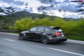 DarwinPRO 2013-2018 Audi RS6 Avant BKSS Style Roof Spoiler - image 4