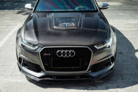 DarwinPRO 2013-2018 Audi A6 S6 RS6 Carbon Fiber Hood DarwinPRO (BKSS) - image 1