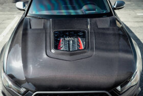 DarwinPRO 2013-2018 Audi A6 S6 RS6 Carbon Fiber Hood DarwinPRO (BKSS) - image 3