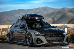 DarwinPRO 2019-UP Audi RS6 Avant C8 IMP Performance Partial Carbon Fiber Hood - image 7
