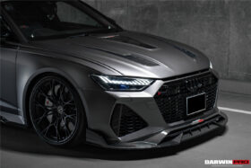 DarwinPRO 2019-UP Audi RS6 Avant C8 | RS7 Quattro Carbon Fiber Front Lip - DarwinPRO (iMP Design) - image 7