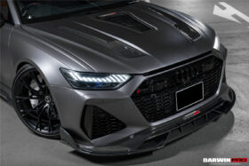 DarwinPRO 2019-UP Audi RS6 Avant C8 | RS7 Quattro Carbon Fiber Front Lip - DarwinPRO (iMP Design) - image 8