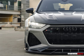 DarwinPRO 2019-UP Audi RS6 Avant C8 IMP Performance Partial Carbon Fiber Hood - image 3