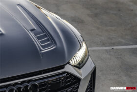 DarwinPRO 2019-UP Audi RS6 Avant C8 IMP Performance Partial Carbon Fiber Hood - image 4