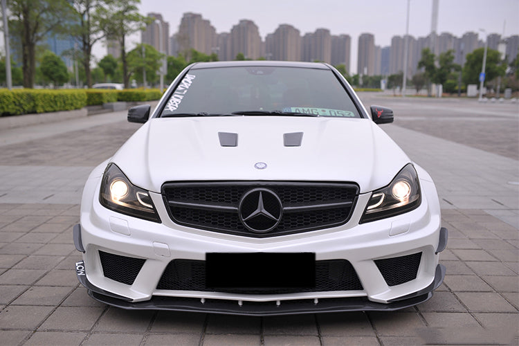 DarwinPRO 2012-2014 Mercedes Benz W204 Wide Full Body Kit DarwinPRO (BKSS) Fits C Class Sedan