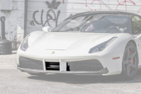 DarwinPro Aerodynamics DarwinPRO 488 GTB & Spider Dry Carbon Fiber Front Air Splitter for Ferrari 488