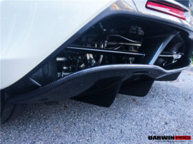 DarwinPro Aerodynamics DarwinPRO 720s Carbon Fiber Rear Bumper Center Valance for McLaren 720S - Image 3