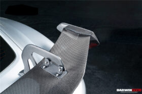 DarwinPRO 2012-2025 Porsche 718 981 Cayman Boxster GT4RS Style Autoclave Carbon Fiber Spoiler Wing - image 4