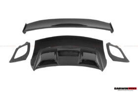 DarwinPRO 2017-2019 Porsche 911 991.2 GT3 Only GT2RS Style Trunk Spoiler Wing - image 9