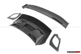DarwinPRO 2017-2019 Porsche 911 991.2 GT3 Only GT2RS Style Trunk Spoiler Wing - image 10