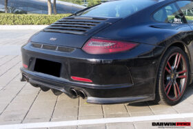 DarwinPRO 2009-2012 Porsche 911 997.2 Carrera S 991GT3 Style Rear Bumper - image 6