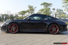 DarwinPRO 2009-2012 Porsche 911 997.2 Carrera S 991GT3 Style Side Skirts - image 4