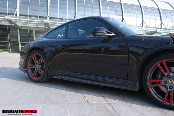 DarwinPRO 2009-2012 Porsche 911 997.2 Carrera S 991GT3 Style Side Skirts