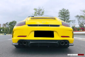 DarwinPRO 2009-2012 Porsche 911 997.2 Carrera S 991GT3 Style Rear Bumper - image 2