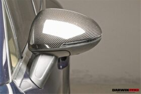 DarwinPRO 2014-2024 Porsche Macan 95B Dry Carbon Fiber Mirror Housing Replacement | Fits T, S, GTS, Turbo, Turbo S, 4 Electric, Turbo (NO BSA Holes) - image 4
