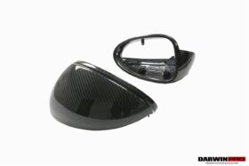 DarwinPRO 2014-2024 Porsche Macan 95B Dry Carbon Fiber Mirror Housing Replacement | Fits T, S, GTS, Turbo, Turbo S, 4 Electric, Turbo (NO BSA Holes) - image 8